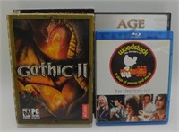 PC Games Including Star Wars & Woodstock Blu-Ray