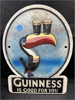 GUINNESS 2 CAN BEER SIGN