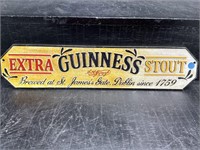GUINNESS CAST IRON BEER SIGN