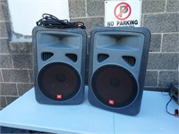JBL EON15 professional DJ PA stage speakers