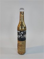 Kjell engman Kosta Boda wine bottle art glass