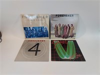 Four vintage albums Foreigner survivor
