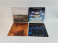 Four vintage albums Moody blues Tom Petty