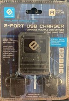 (1) 2-Port USB Charger