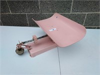 Vintage pink baby scale by detecto. Has some