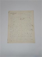 CIVIL WAR Hand signed letter Alphonso Taft 1883