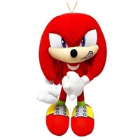 Sonic the Hedgehog Knuckles Grin Plush Toy 10"
