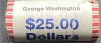 $25 DOLLAR GOLD GEORGE WASHINGTON $1 COINS