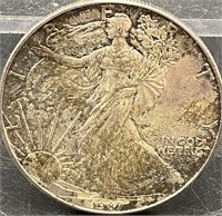 1987 UNC SILVER AMERICAN EAGLE COIN