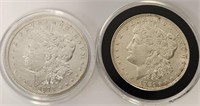 279 - 1873 & 1921 MORGAN SILVER DOLLARS (68)