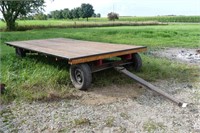15 1/2ft x 8ft Flat Rack Wagon