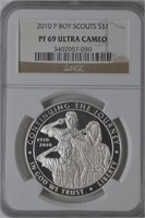 2010 Boy Scouts Silver Dollar Commemorative