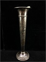 Sterling bud vase 108g TOTAL WEIGHTED