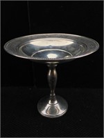 Sterling candy dish 188g TOTAL WEIGHTED