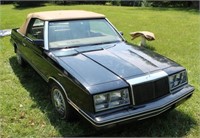 1982 Chrysler LeBaron Convertible, 2.2L Eng, 65k