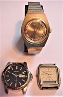 3 Men's SEIKO Watches