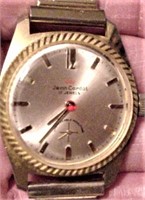 Vtg Jean Cardot Men's 17j Wristwatch Watch