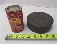 Eastman Kodak Tin & Watkins Baking Tin