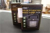2- solar interaction wall lamps (display)