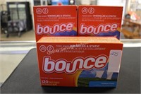 3-120ct bounce dryer sheets (display)