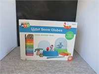 Make Your Own Glitter Snow Globes apps new in box