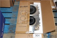 two burner electric cooktop (used)