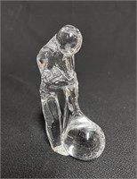 Orrefors Sweden Craftsman Figure Glassblower