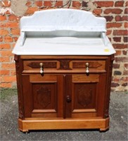 Marble top Wash Stand 40" x 32" x 17"