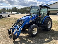 New Holland T2410 Tractor with Loader
