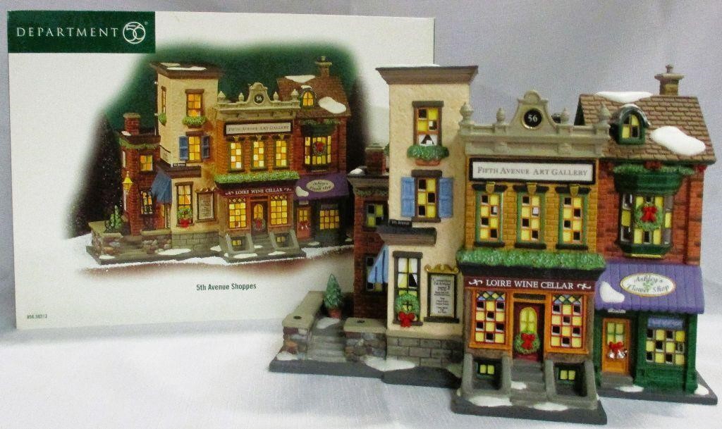 Department 56 Christmas Collectibles Online Auction