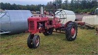 Farmall B Tractor with Sickle Mower