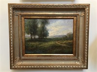 Beautiful framed landscape painting