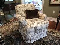 Lovely Pearson upholstered arm chair