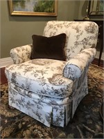 Lovely Pearson upholstered arm chair