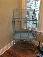 Decorative metal birdcage