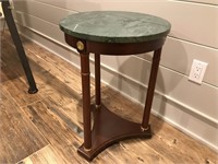 Small modern marble top style table