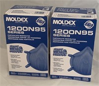 (40) MOLDEX 1200 N95 Series Particulate Respirator