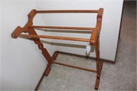 Quilt Rack and Wall Quilt Rack