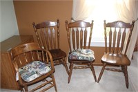 Wooden Chairs (4)