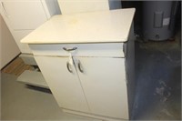 Metal Cabinet with counter