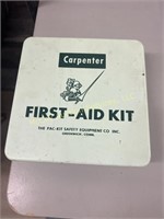 Metal first aid kit