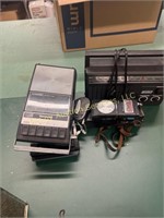 Airscan radio and tape recorders