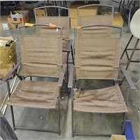 (4) folding lawn/patio chairs. Bid x3