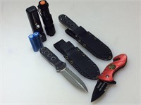 New tactical knives and more.