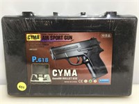 NIB factory sealed CYMA P618 air sport gun. 6mm