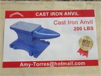 Greatbear 200LB Cast Iron Anvil