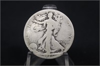 1921-D Walking Liberty Silver Half Dollar