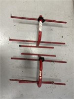 Wire spool holders