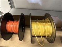 Yellow and orange wire