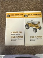 Cub Cadet Sales Literature  brochures
